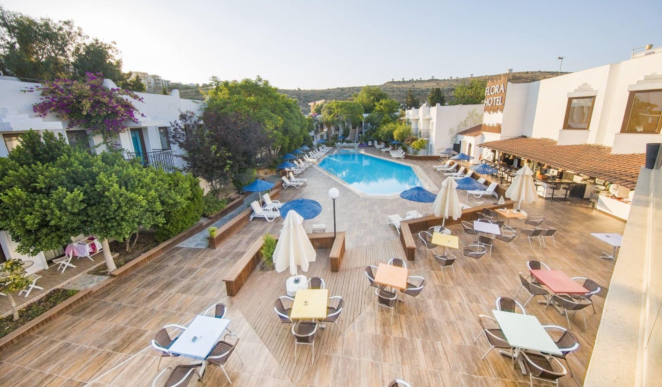 Flora Hotel Gümbet Extérieur photo